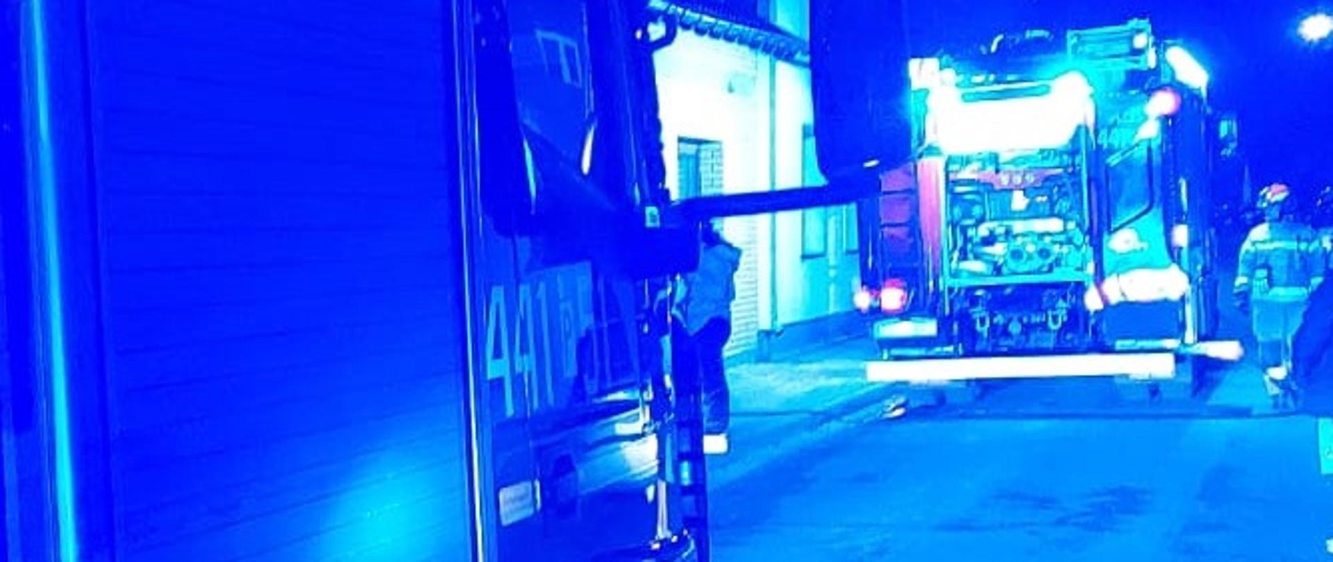 Pożar_garażu_ul_Zbąszyńska_w_Grodzisku_Wlkp.