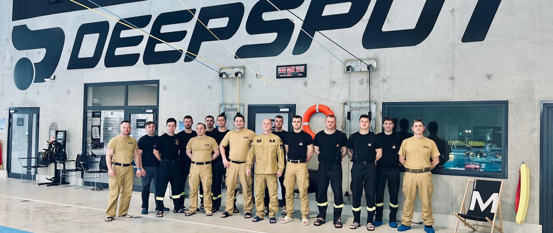Szkolenie Specjalistycznych Grup Ratownictwa Wodno - Nurkowego w Deepspot.