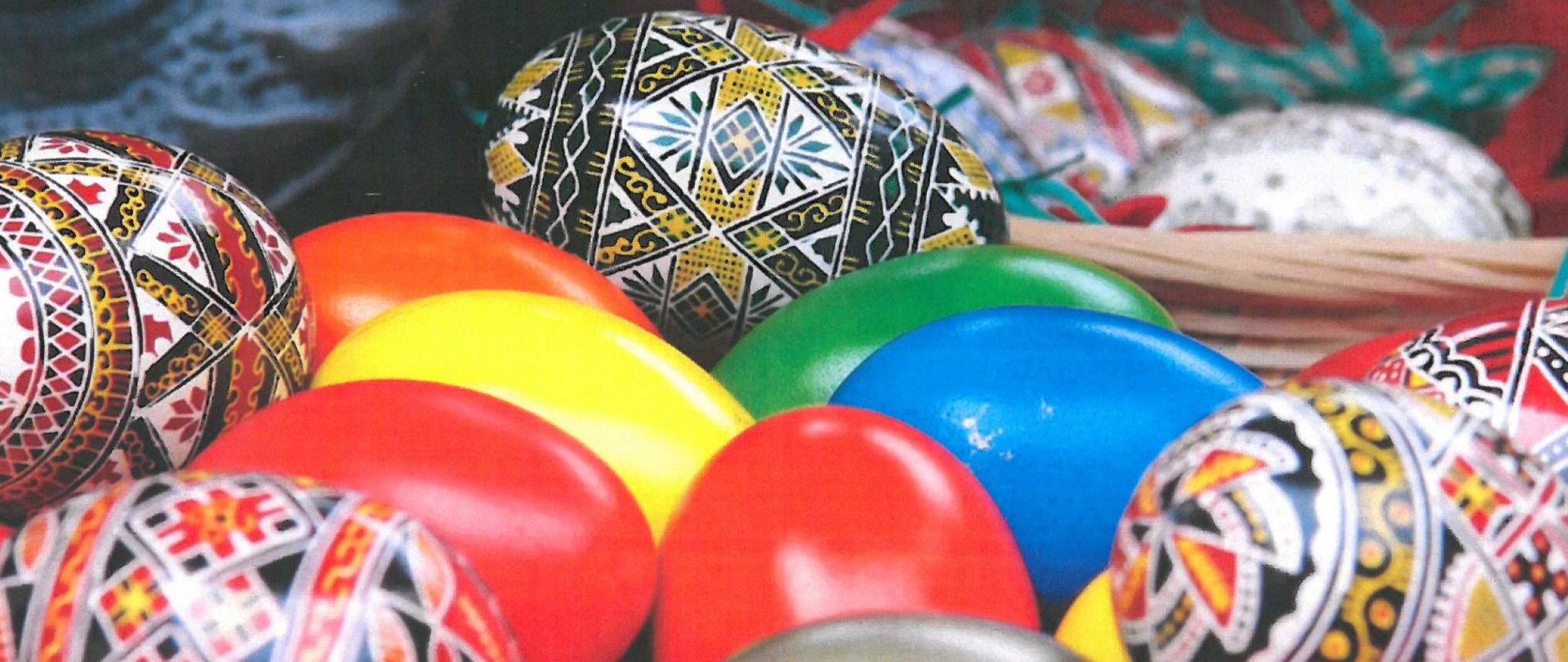 Życzenia wielkanocne II - jajka