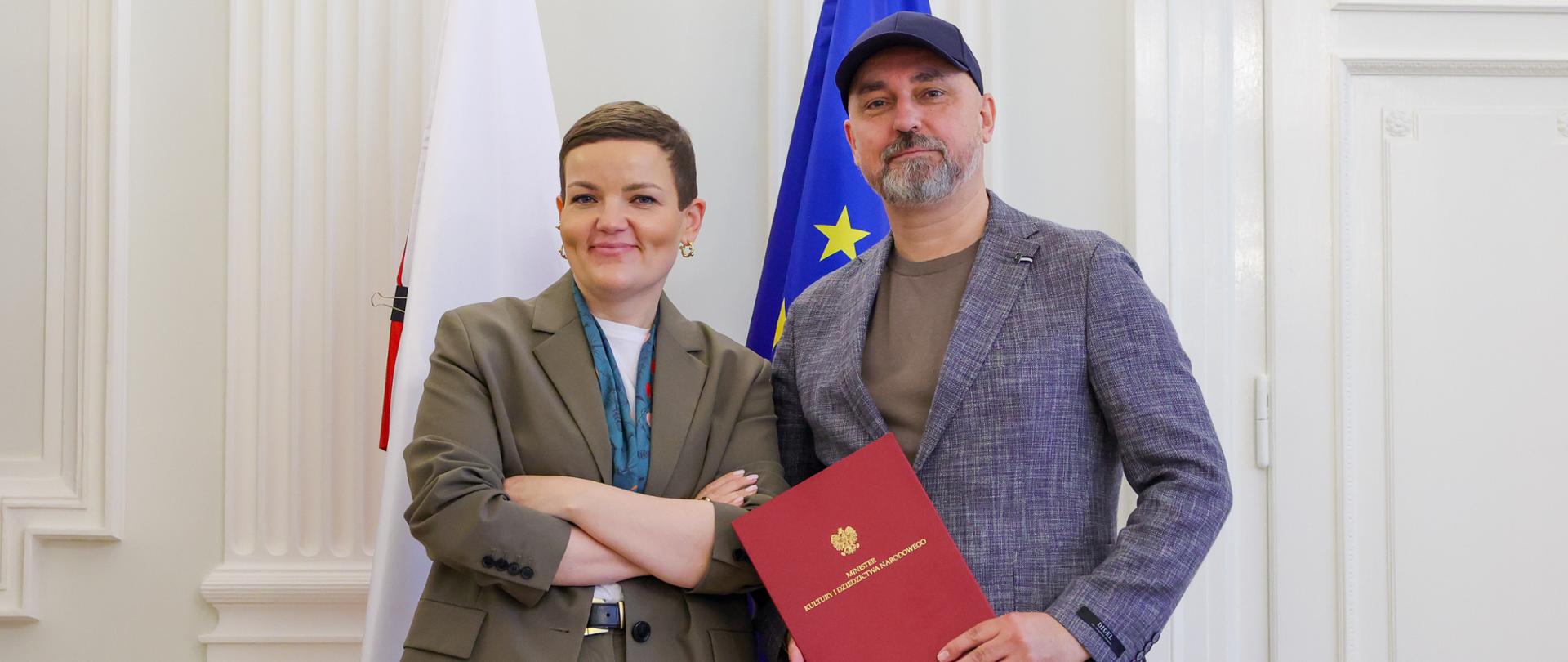 Powołanie p.o dyrektora Teatru im. Stefana Żeromskiego w Kielcach, fot. Danuta Matloch/MKiDN