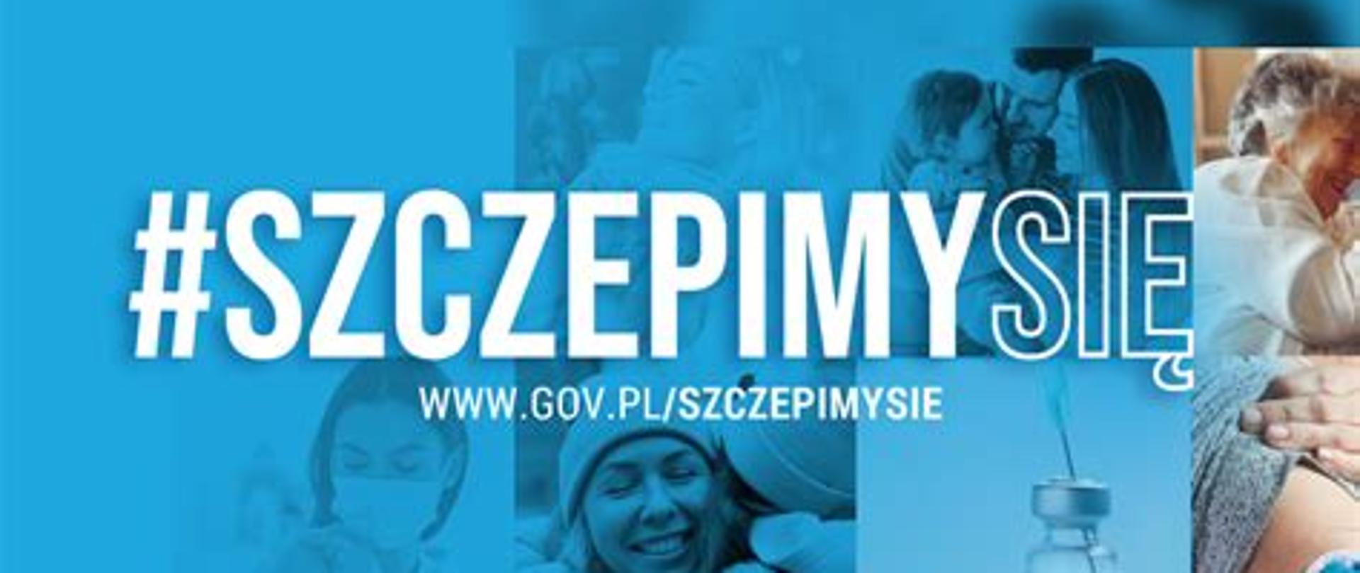 Zdjęcie przedstawiające logotyp #szczepimsię