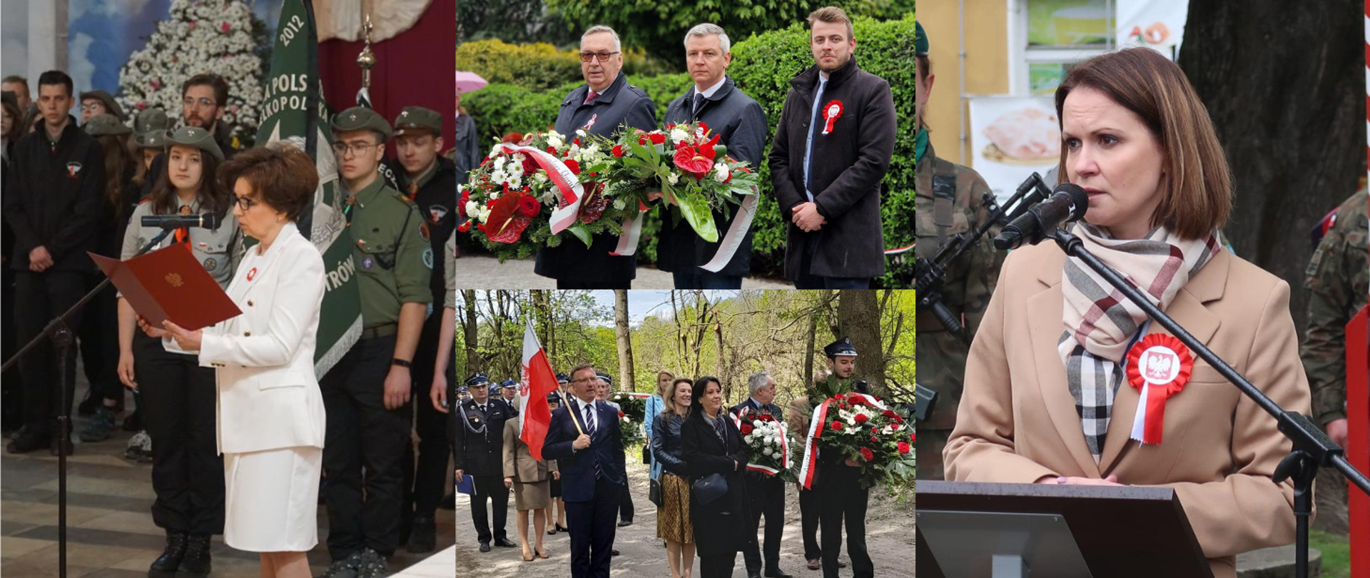 Udział kierownictwa MRiPS w obchodach Święta Narodowego Trzeciego Maja