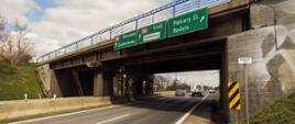 Nowy wiadukt nad DK86 w ciągu ul. Wolności w Będzinie
