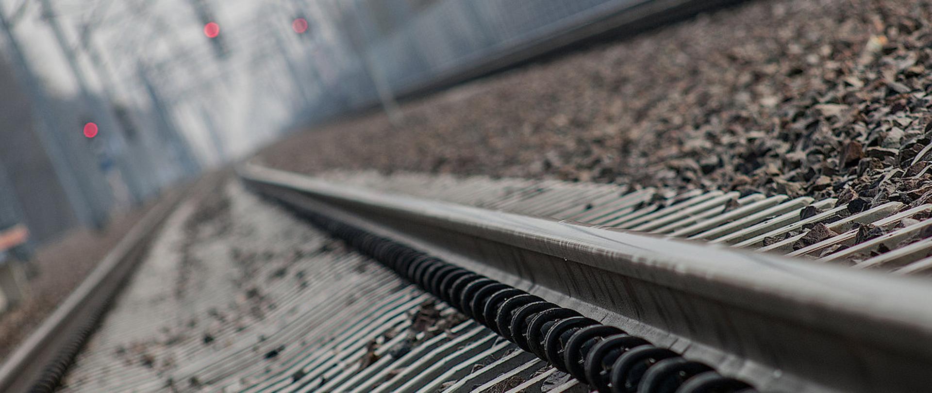 Zdjęcie infrastruktury kolejowej