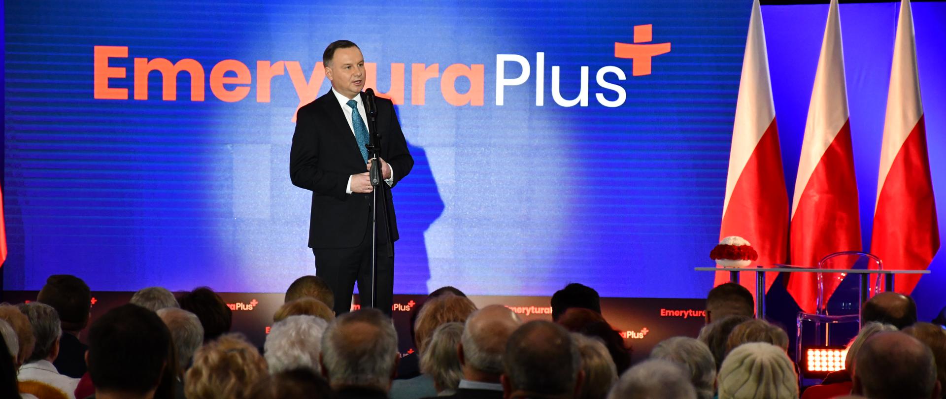 Prezydent RP Andrzej Duda w trakcie Międzypokoleniowego Dnia Aktywności w Żyrardowie
