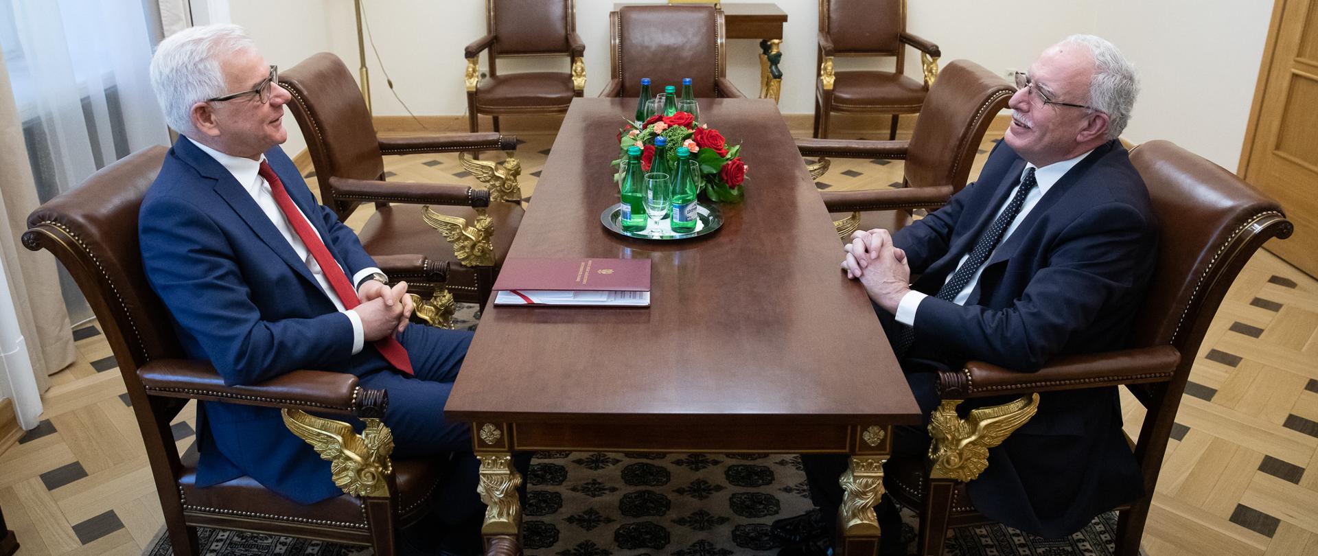 Palestinian Foreign Minister visits Warsaw