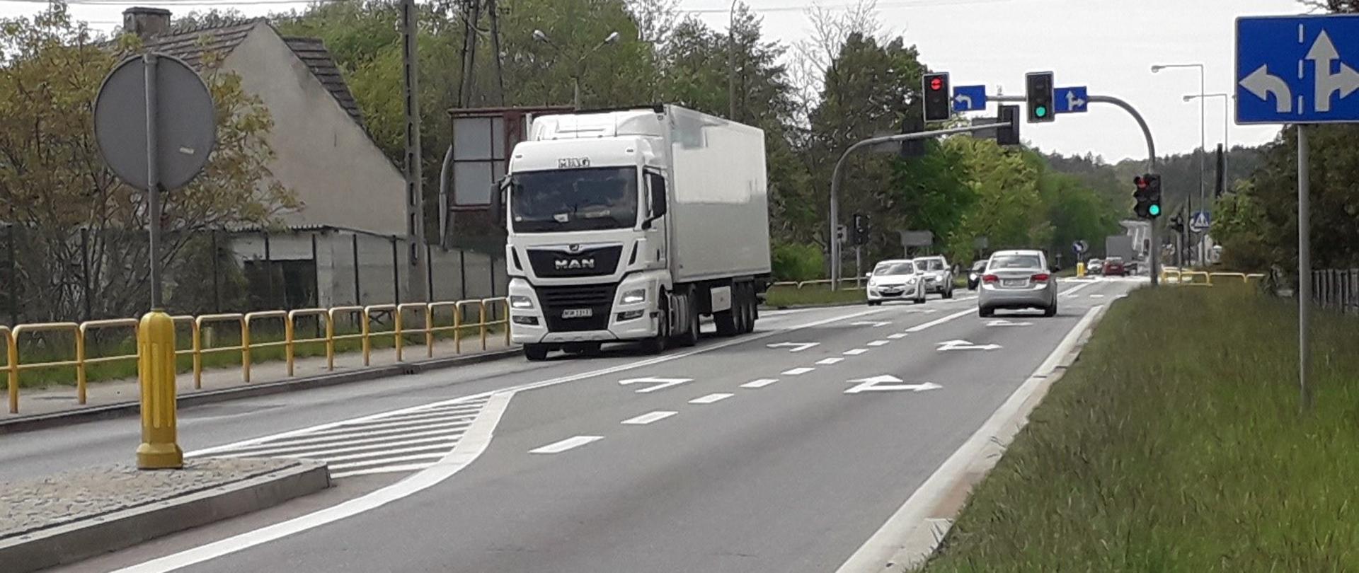 Fragment DK46 na odcinku Niemodlin-Dąbrowa