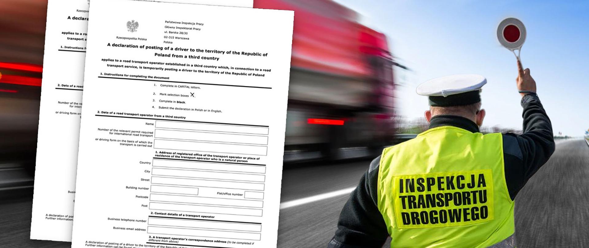 Delegowanie kierowcy z państwa trzeciego