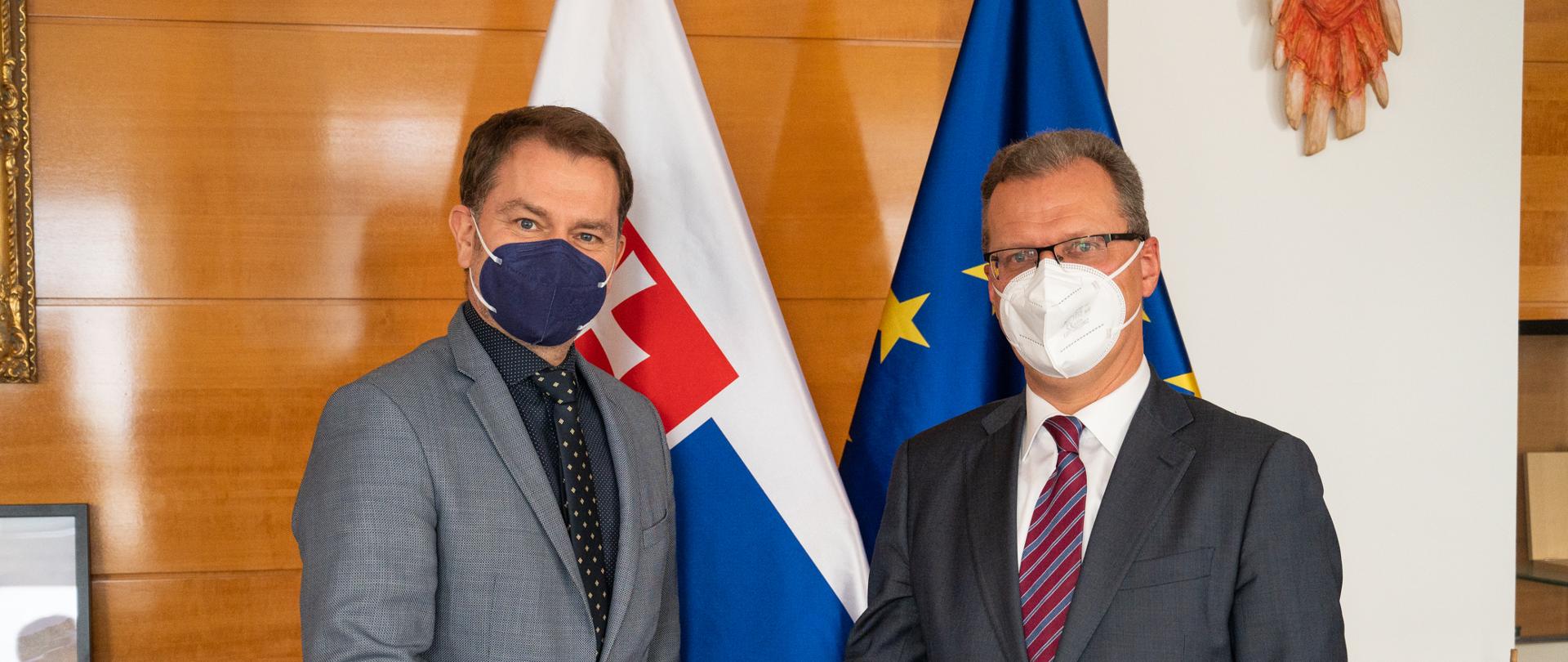 Stretnutie veľvyslanca s vicepremiérom Igorom Matovičom