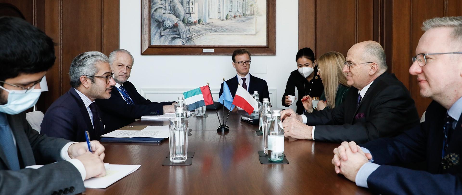 Minister Zbigniew Rau meets with UN Security Council president 