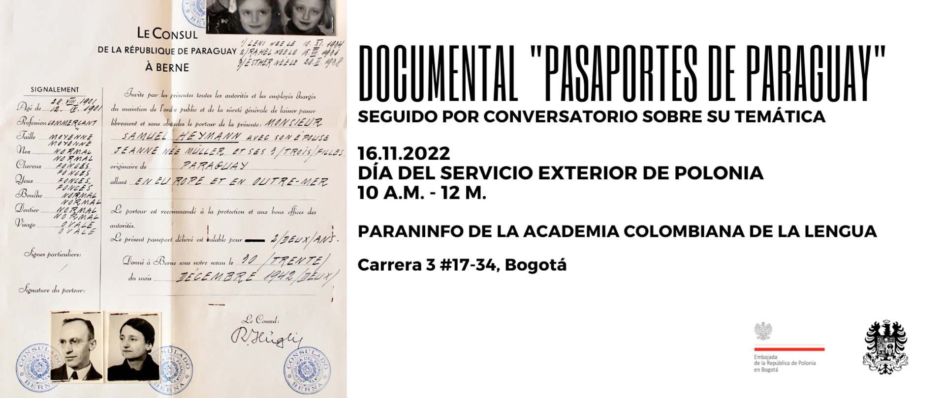 Día del Servicio Exterior Polaco en la Academia Colombiana de la Lengua 