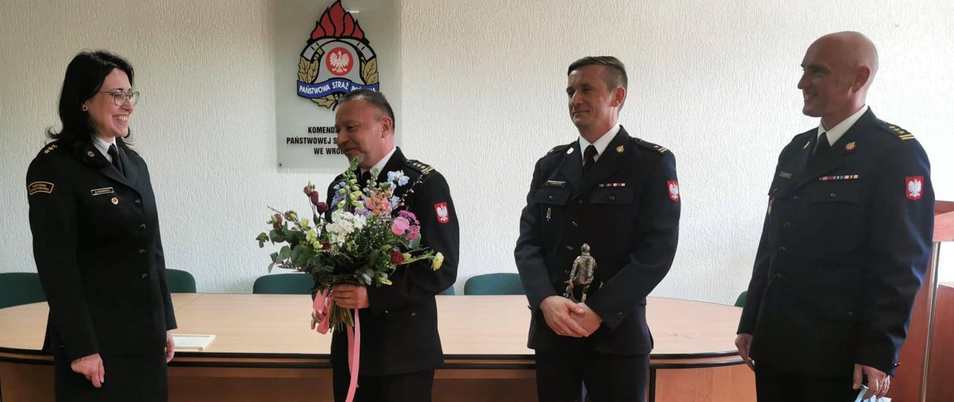 Pożegnanie ze służbą zastępcy naczelnika wydziału finansów