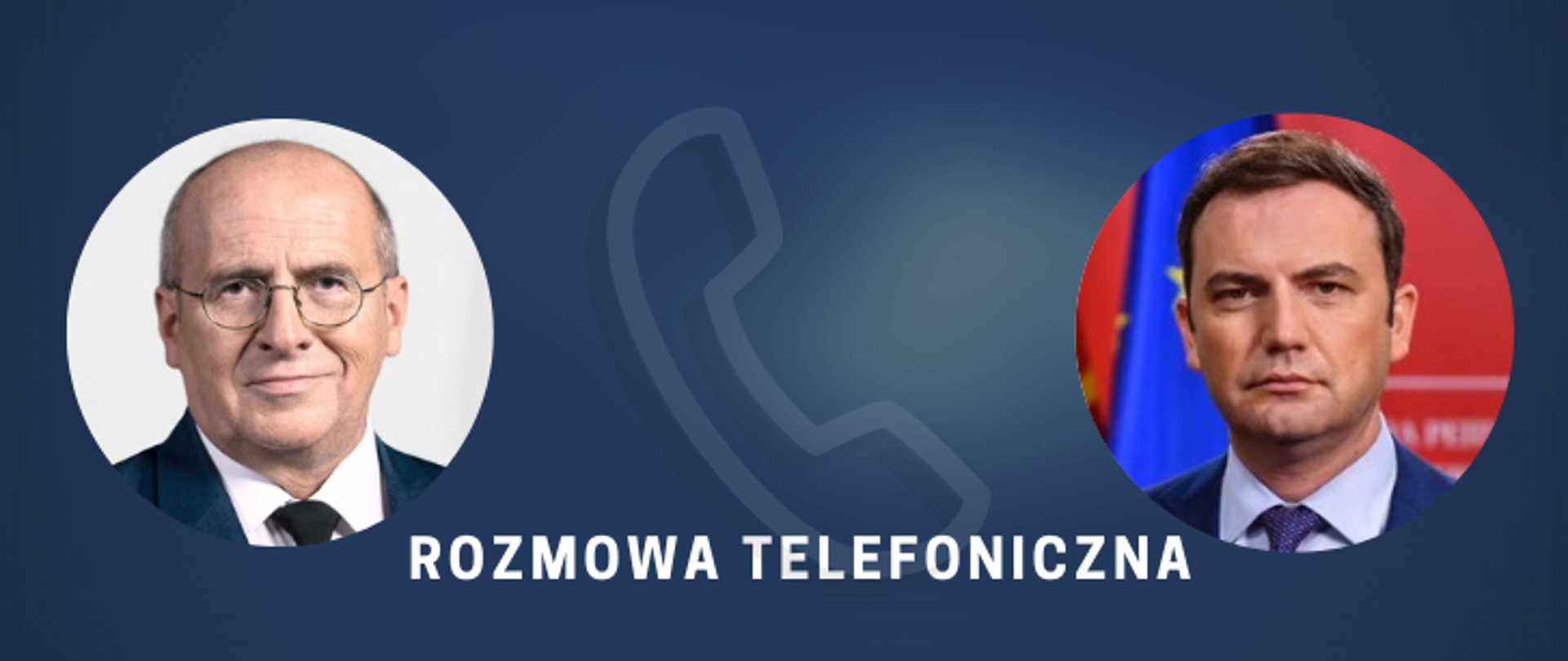 Rozmowa ministra Zbigniewa Raua z ministrem spraw zagranicznych Macedonii Północnej Bujarem Osmanim