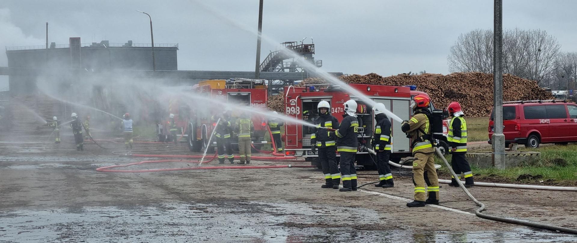 Stora Enso Poland S.A. - ćwiczenia pożarnicze