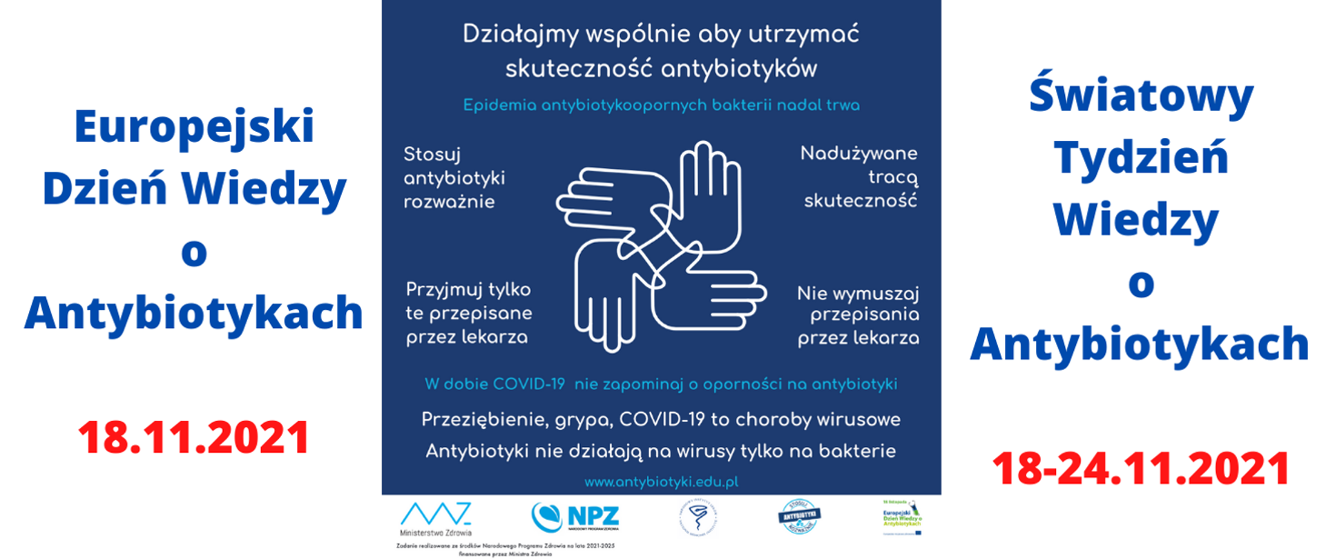 europejski dzień wiedzy o antybiotykach