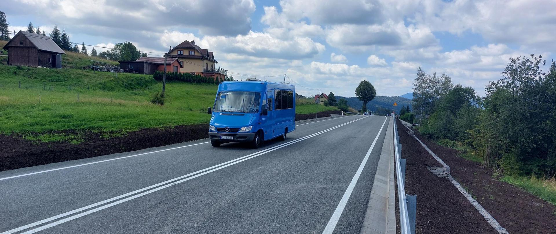 Jazda nad osuwiskiem. DK28 odbudowana i bezpieczna.