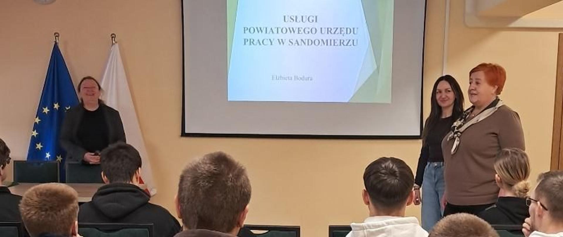 Spotkanie informacyjne z przedstawicielem Powiatowego Urzędu Pracy w Sandomierzu