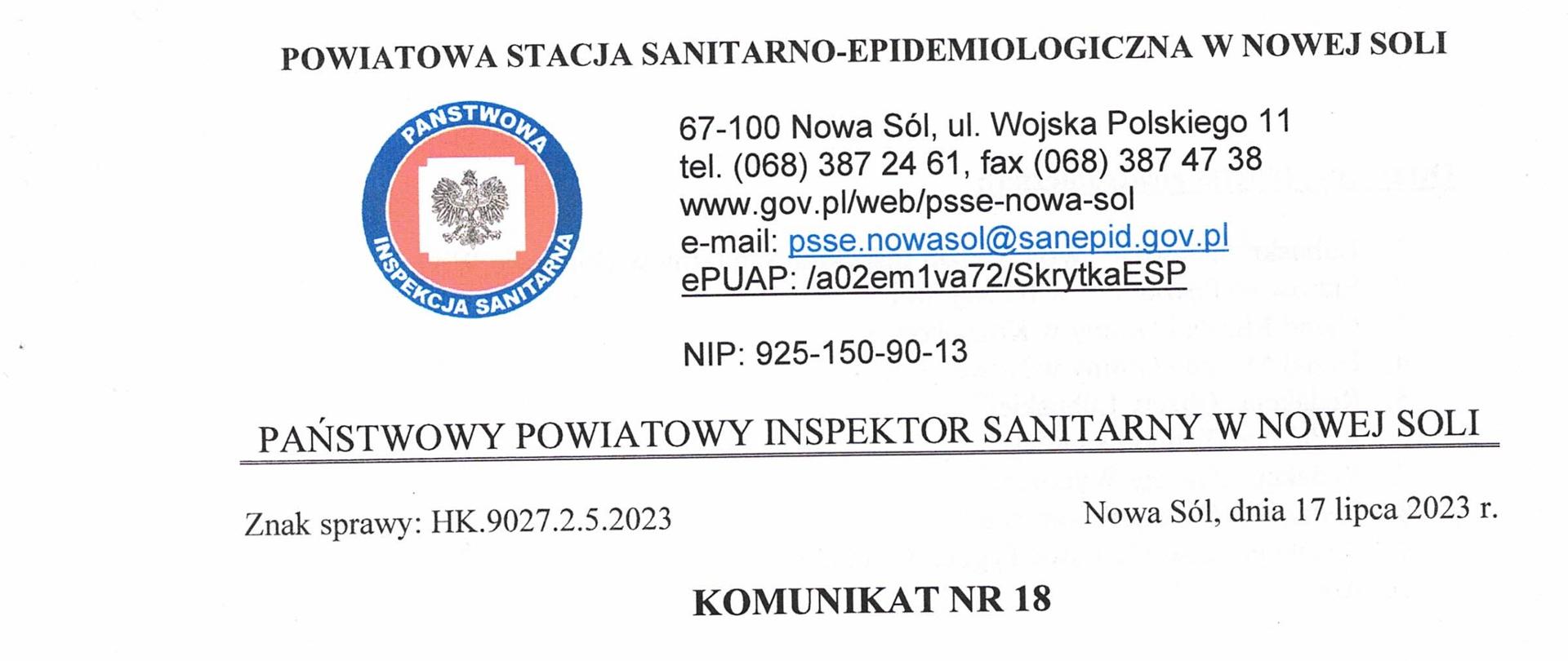 Komunikat nr 18 przydatnośc mowdk