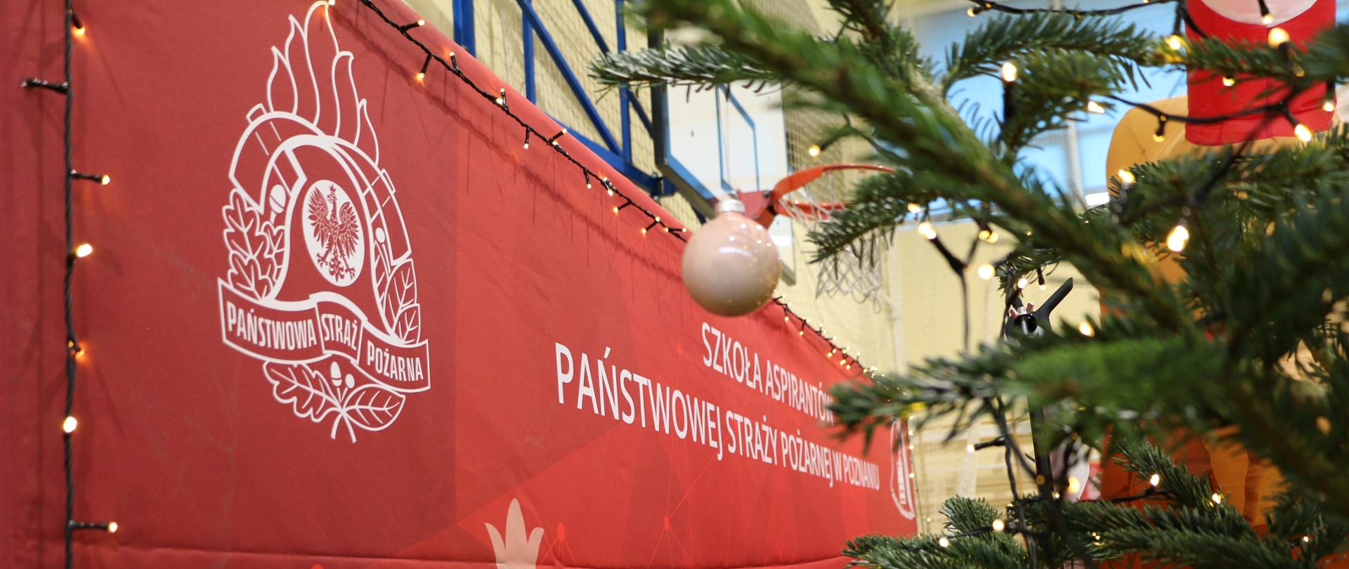 Spotkanie ze Świętym Mikołajem w Szkole Aspirantów PSP w Poznaniu