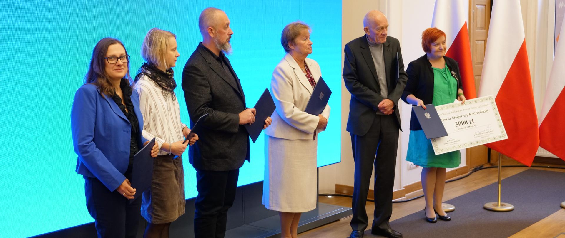 Nagrody w 3. edycji konkursu im. prof. Elżbiety Tarkowskiej
