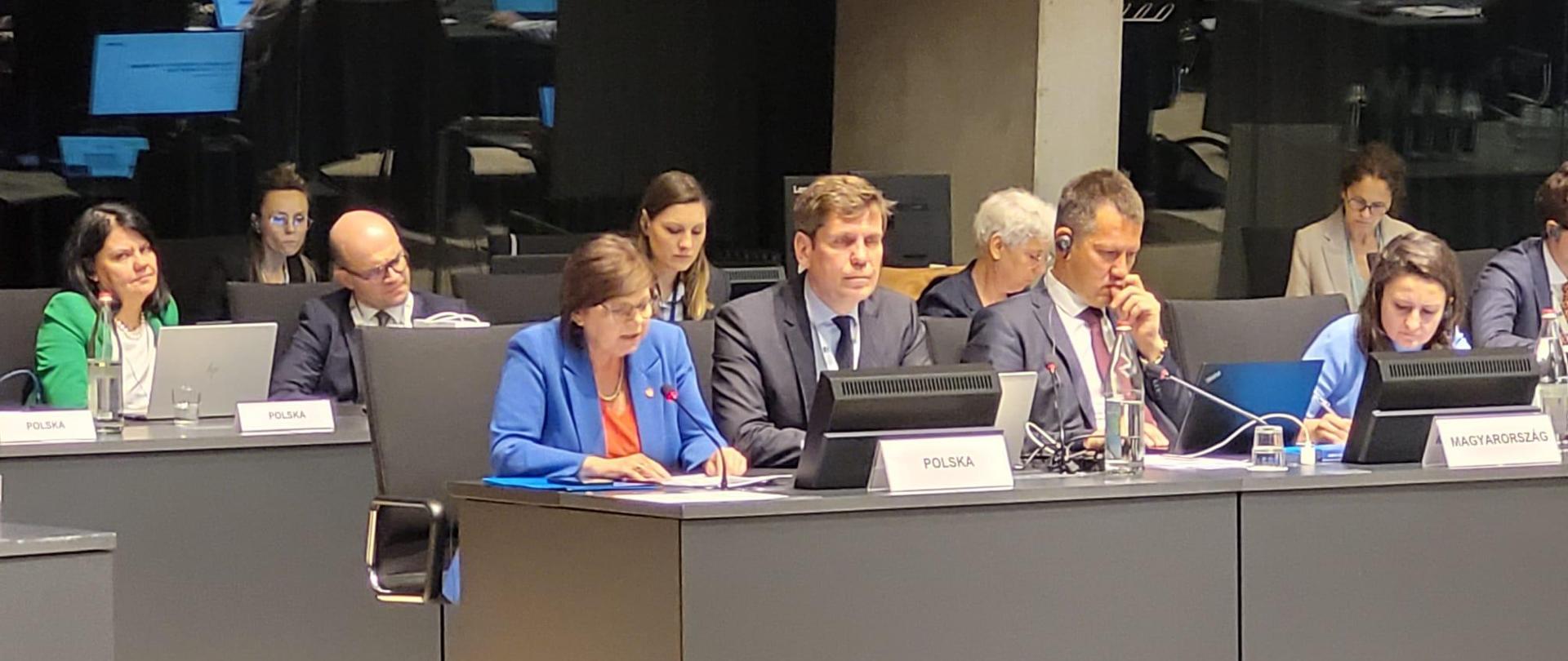 minister zdrowia na posiedzeniu Rady EPSCO