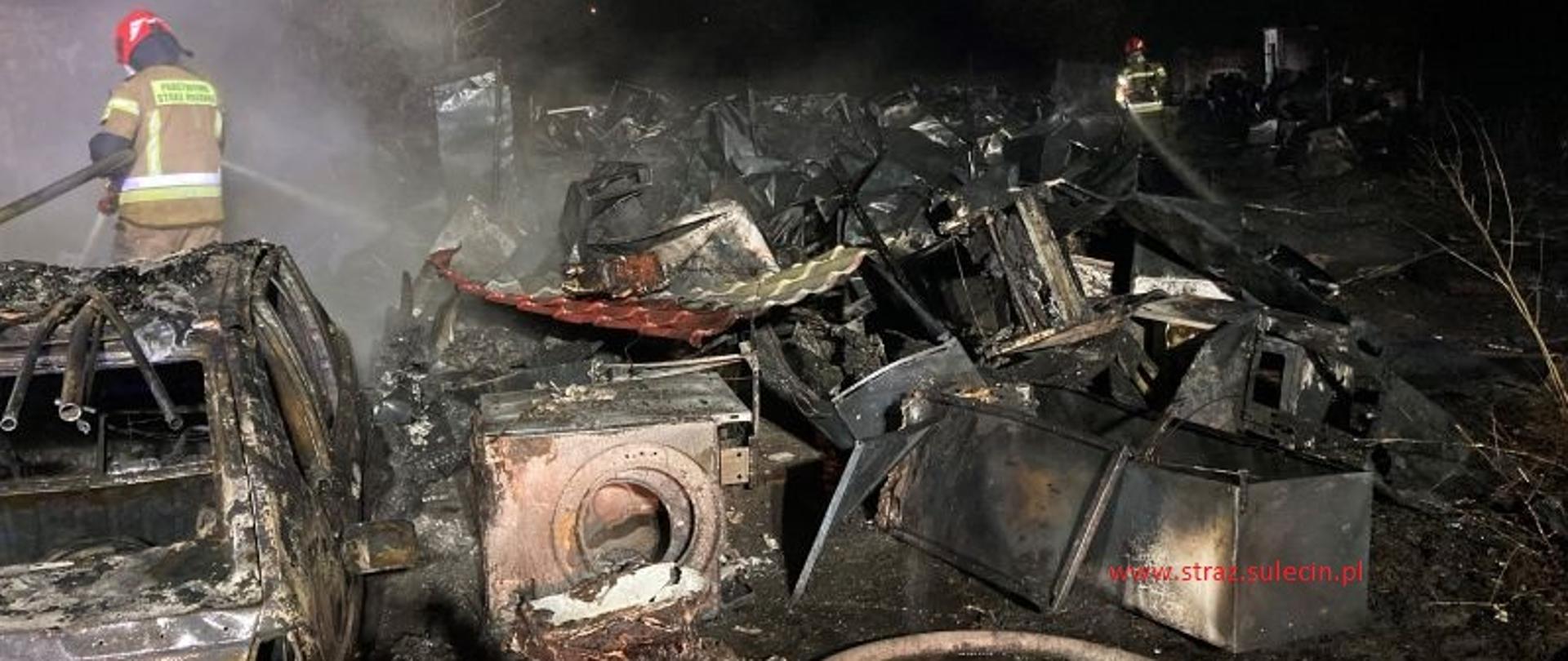 Pożar używanego sprzętu AGD