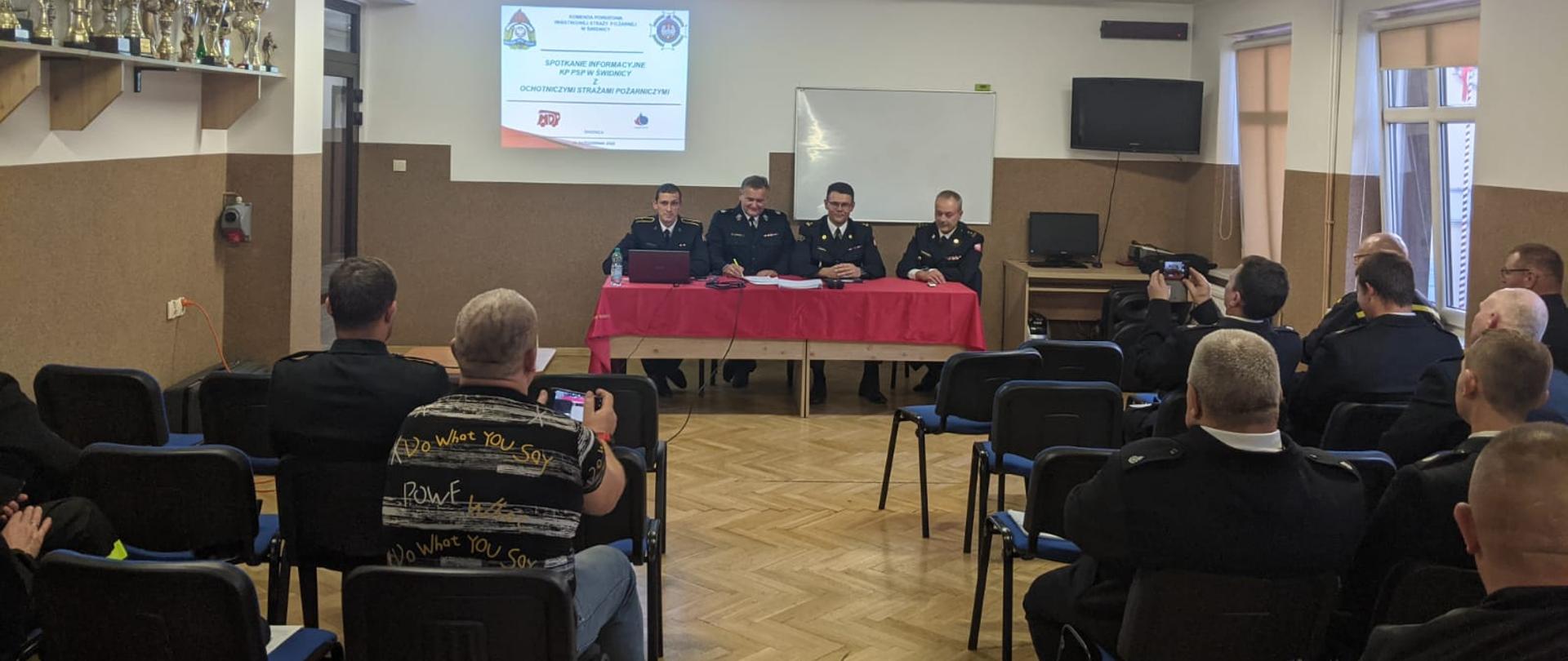 Spotkanie informacyjne z OSP