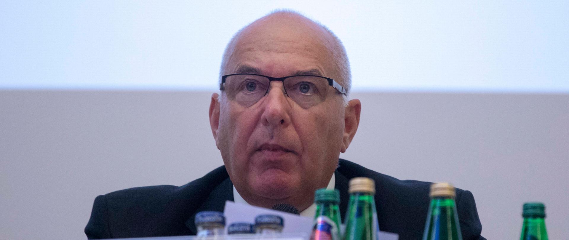 Wiceminister finansów Tadeusz Kościński podczas forum