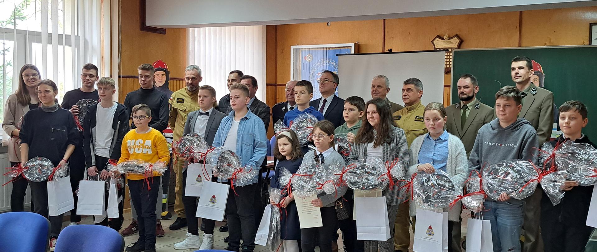 Eliminacje powiatowe Ogólnopolskiego Turnieju Wiedzy Pożarniczej „Młodzież Zapobiega Pożarom” 2023