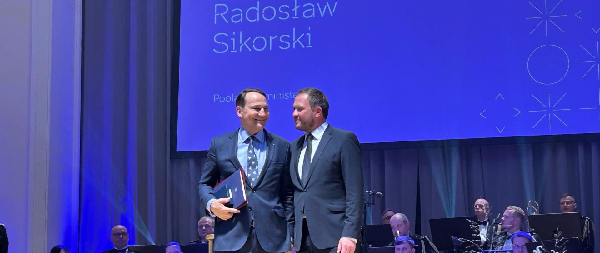 Wizyta Min.R.Sikorskiego