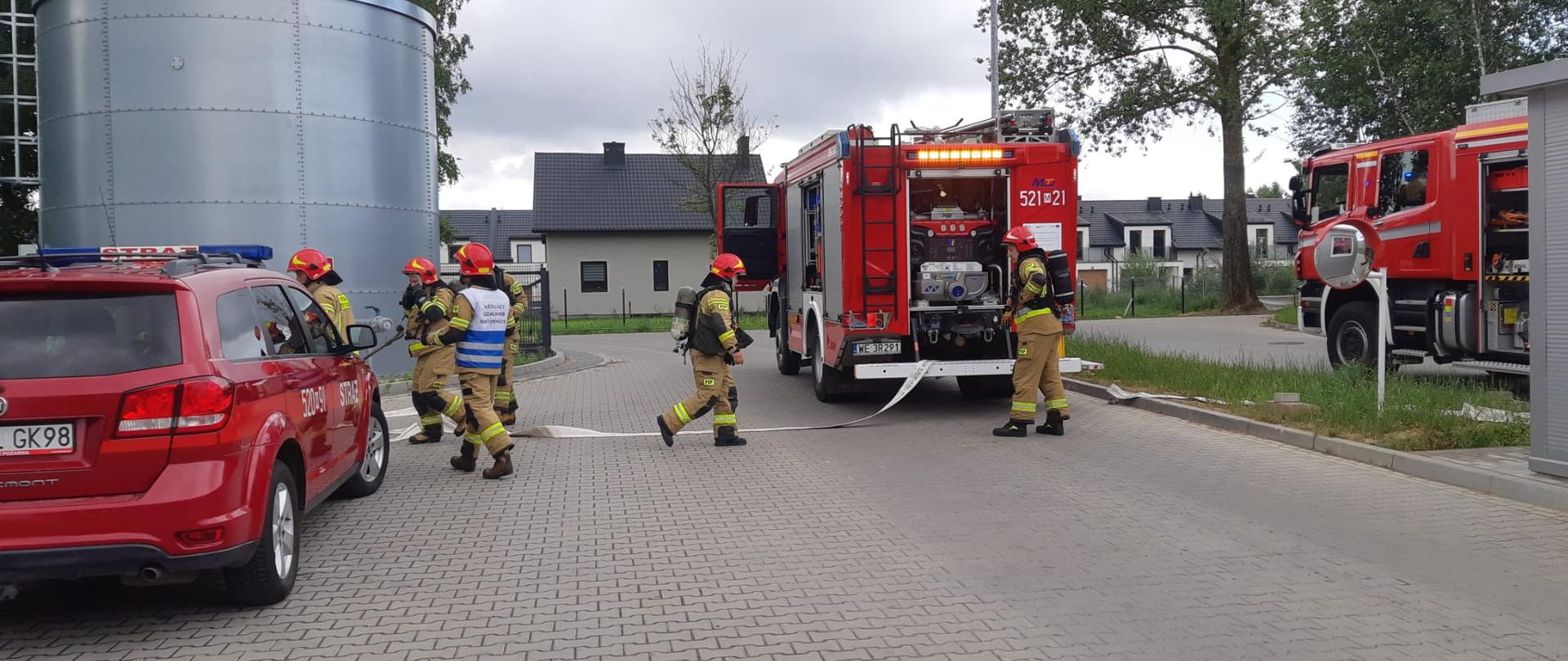 Doskonalenie zawodowe z zakresu taktyki zwalczania pożarów wewnętrznych