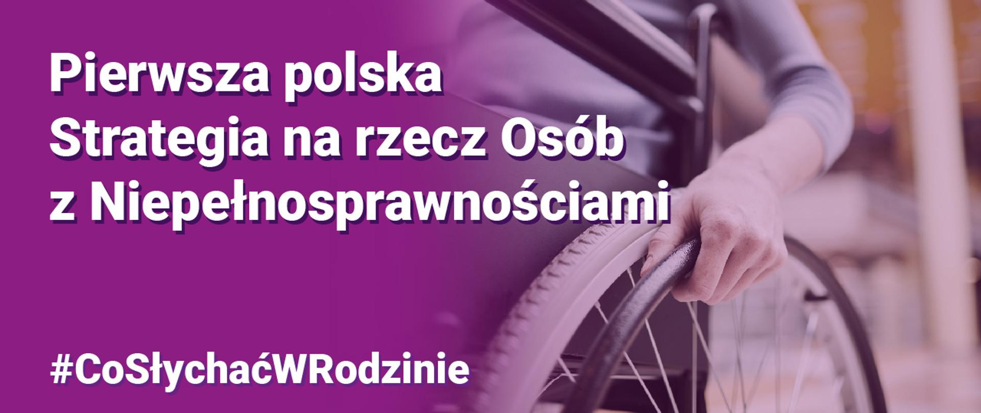 Osoba na wózku inwalidzkim 
