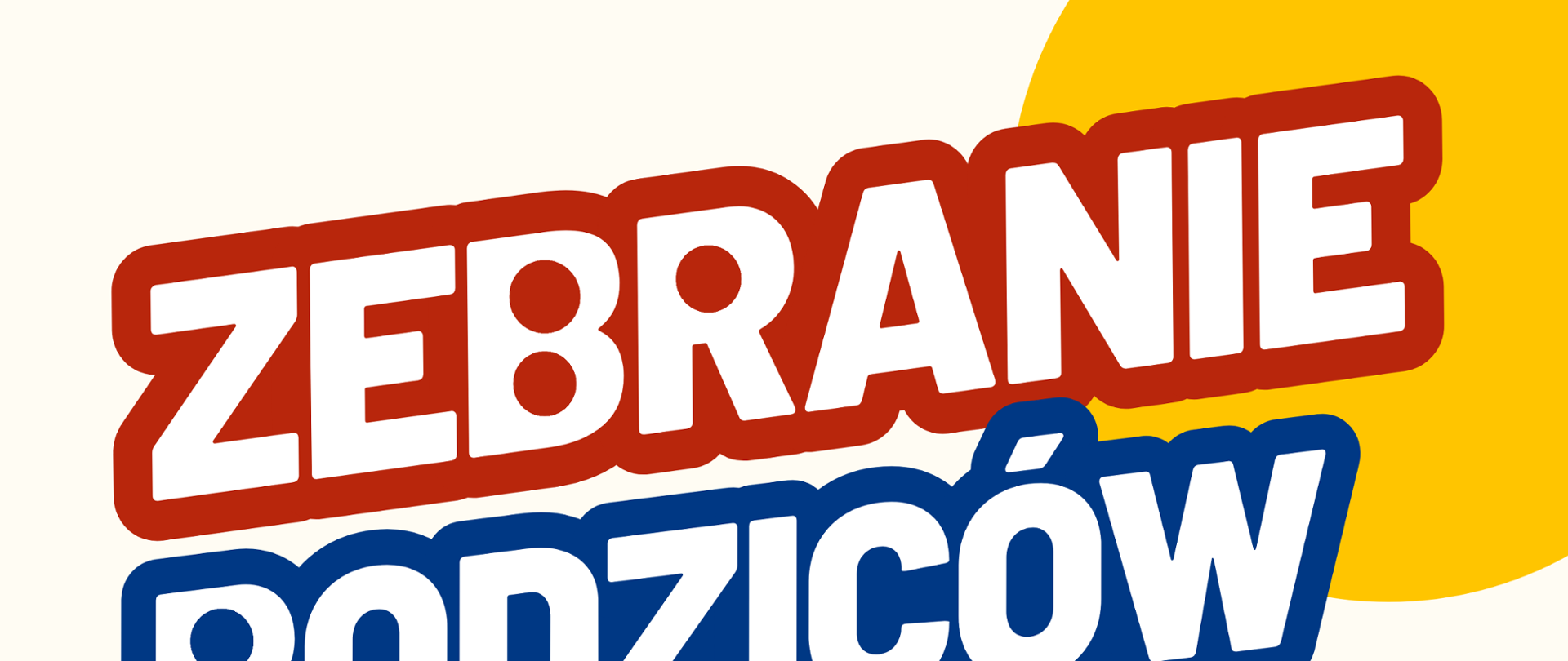 Zebranie rodziców uczniów klas pierwszych