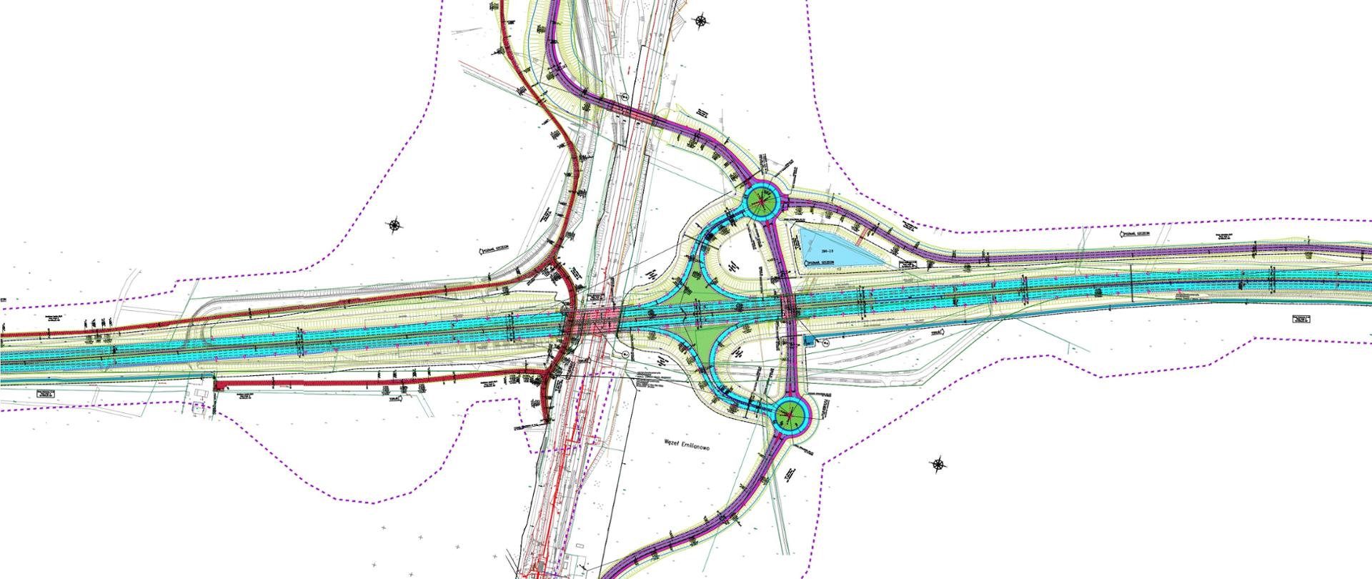 S10 węzeł Emilianowo