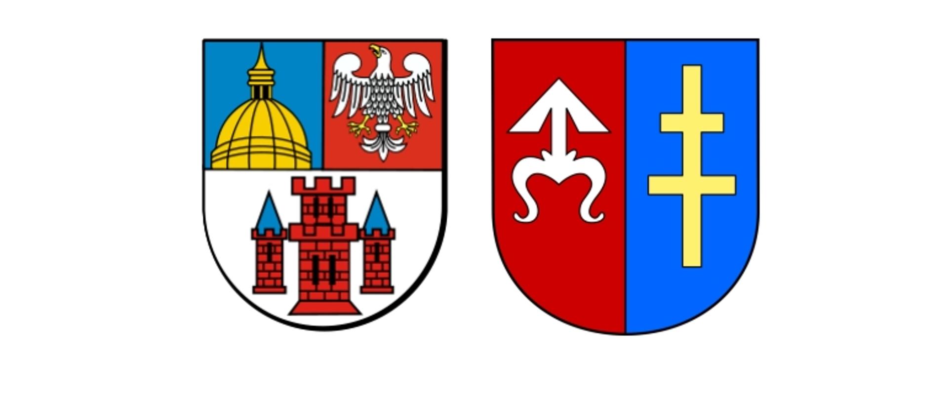 Nowi Geodeci Powiatowi w Gostyniu i Skarżysku-Kamiennej, herb powiatu gostyńskiego i powiatu skarżyskiego