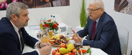 Minister J.K. Ardanowski oraz dyrektor generalny DG AGRI Komisji Europejskiej J. Plewa