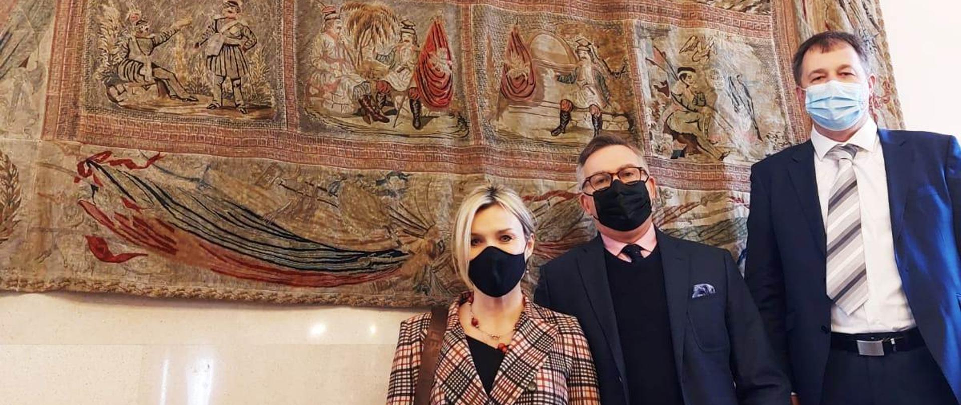 Joanna i Krzysztof Olendzcy na Zamku w Brdo