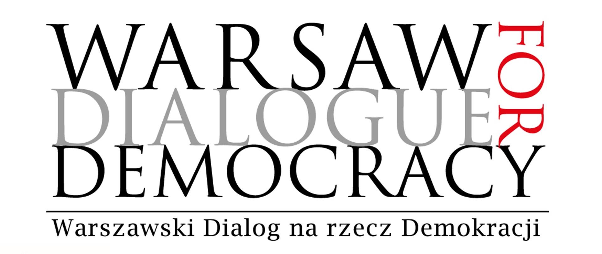 Warsaw Dialogue for Democracy