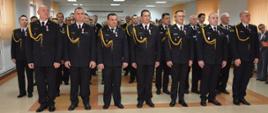 wręczanie odznaczeń i awansów na wyższe stopnie służbowe w KW PSP Kielce