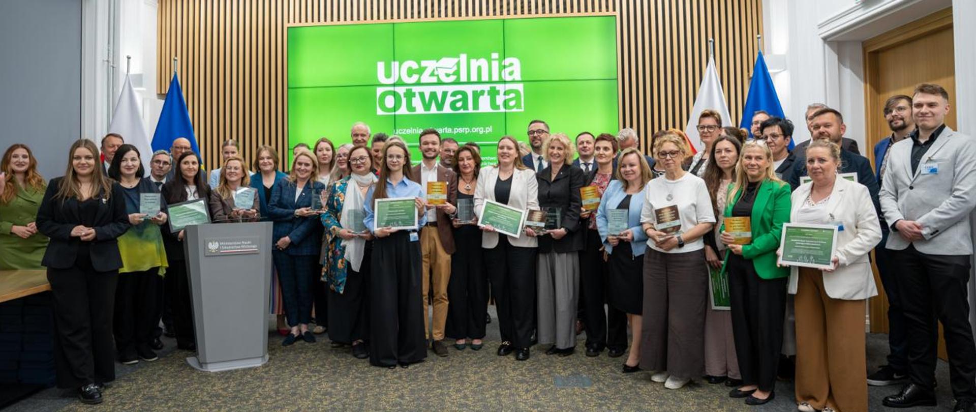 24 uczelnie otrzymały certyfikaty „Uczelnia Otwarta”