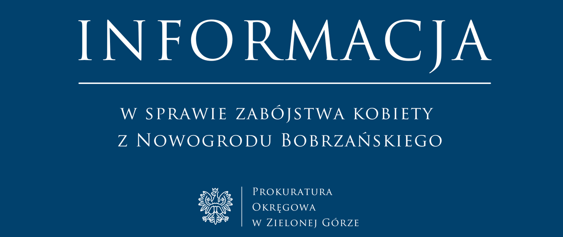 inf. w spr. zabójstwa