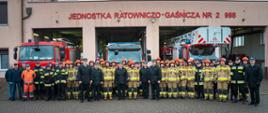 Pożegnanie strażaków odchodzących na zaopatrzenie emerytalne