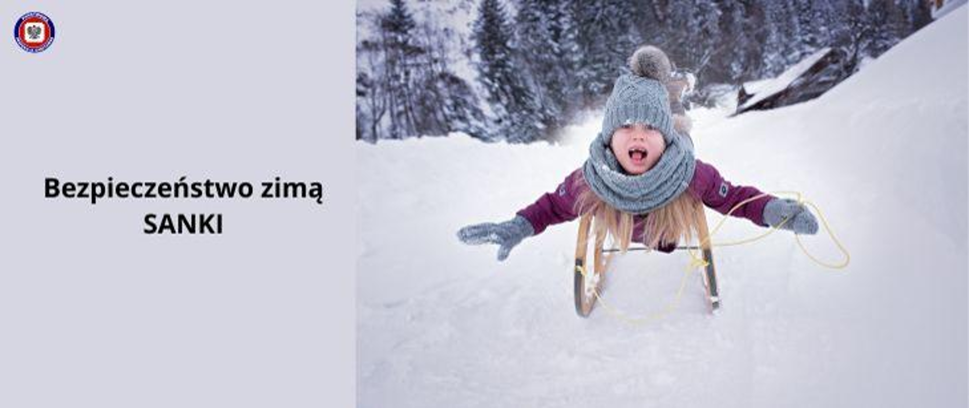 Bezpieczeństwo zimą. Sank