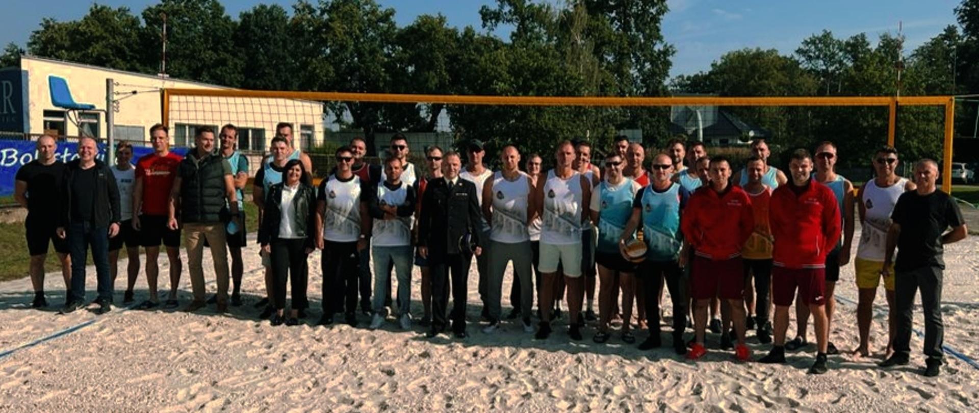 Mistrzostwa Województwa Dolnośląskiego Strażaków PSP w Siatkówce Plażowej.