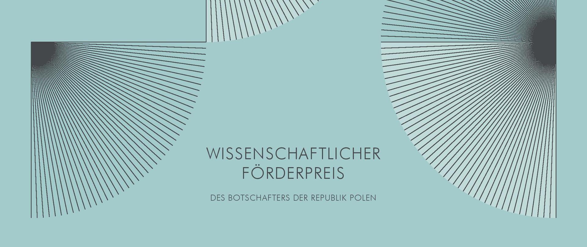 Wissenschaftlicher Förderpreis des Botschafters der Republik Polen 2021. Grafika
