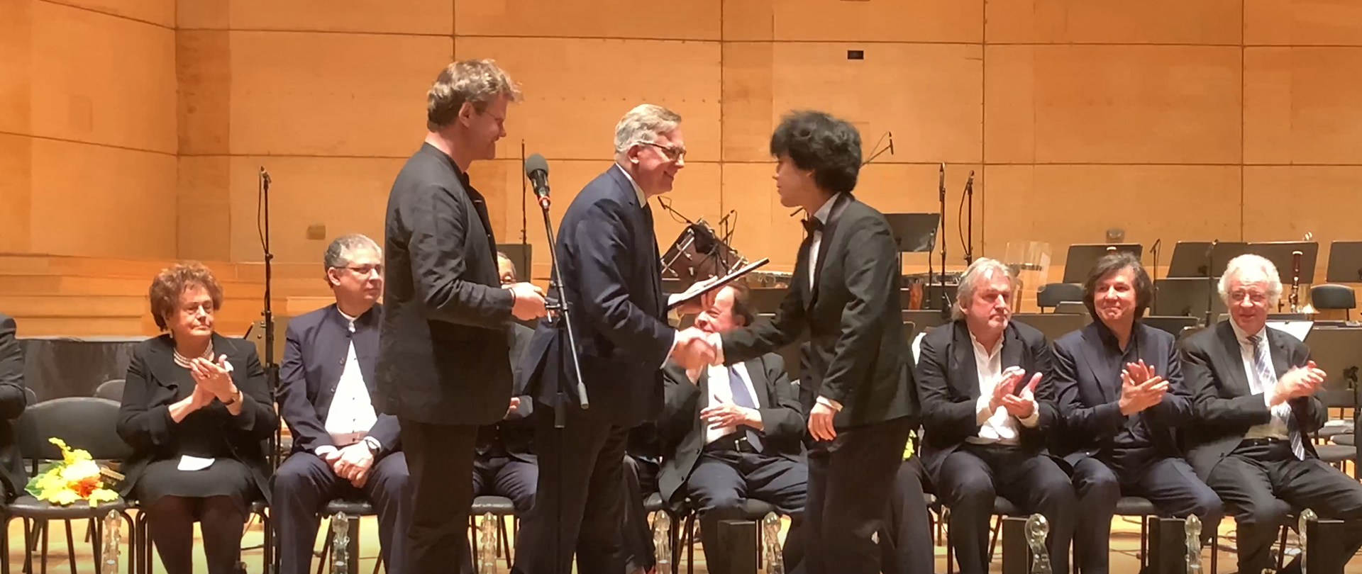 Ambasador Krzysztof Olendzki i Yuanfan Yang