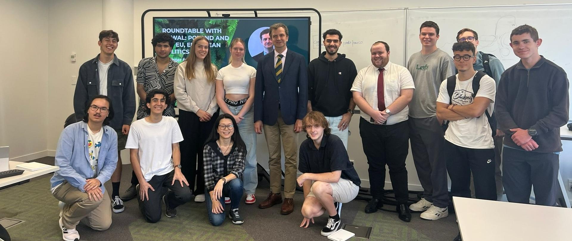 Spotkanie ze studentami