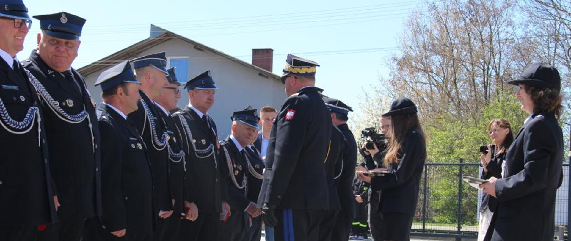 Uroczystość poświęcenia nowej strażnicy OSP Kobierzycko