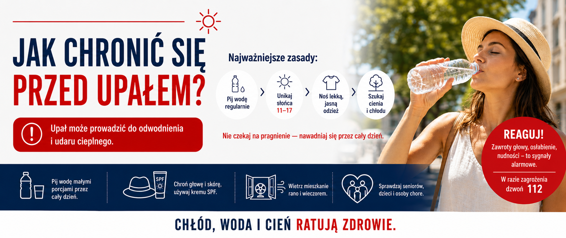 Jak chronić się przed upałem?