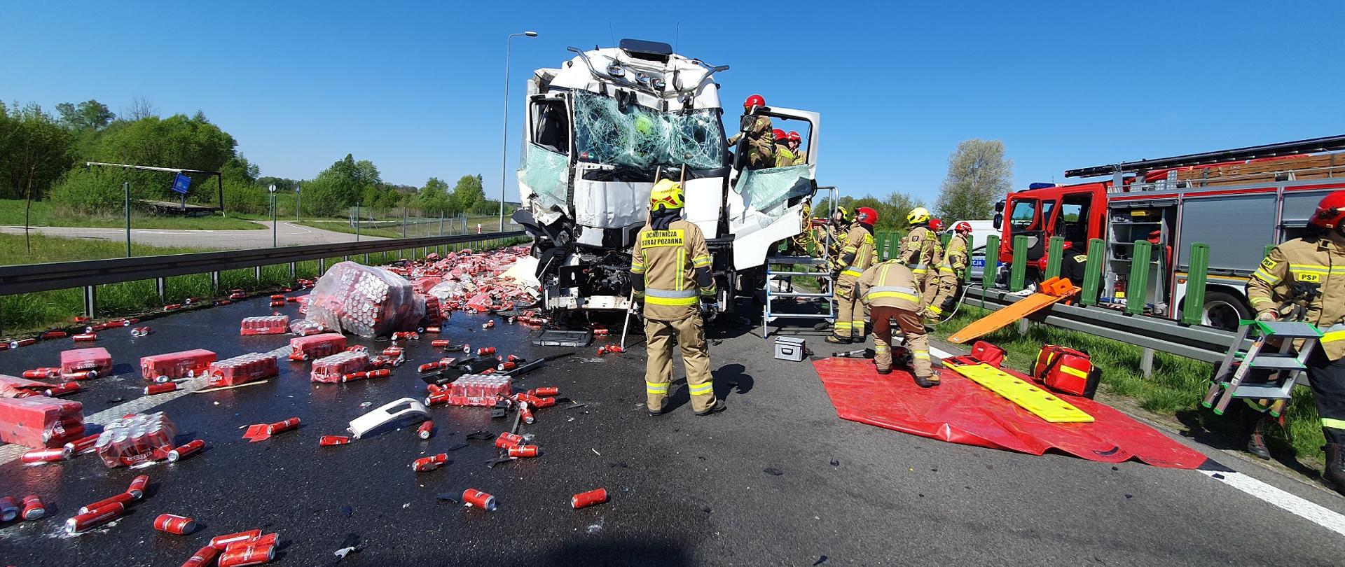 Dwa groźne wypadki na drodze S8 w Choroszczy